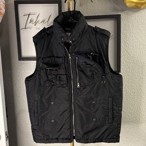 Men's Black Tactical Vest
